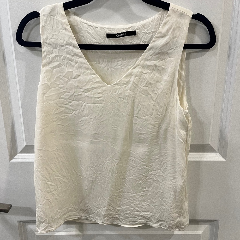 Quince Washable Stretch Silk Tank